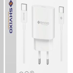 SHVİXO 25 WATT USB-C TO TYPE-C HIZLI ŞARJ SETİ